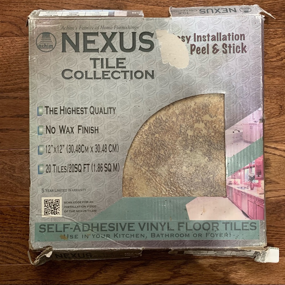 Achim Nexus Tile Peel & Stick Flooring (20)sq ft